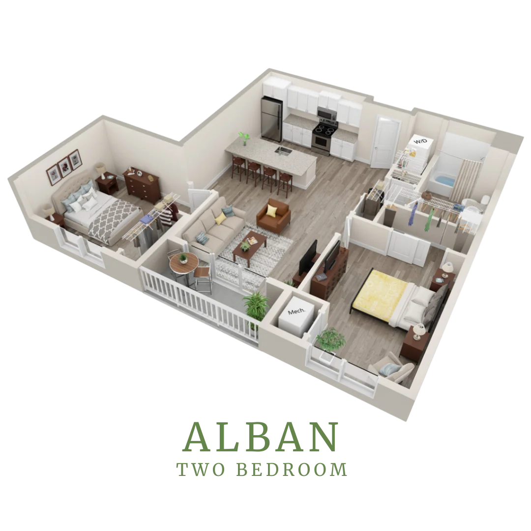 Alban - Two Bedroom