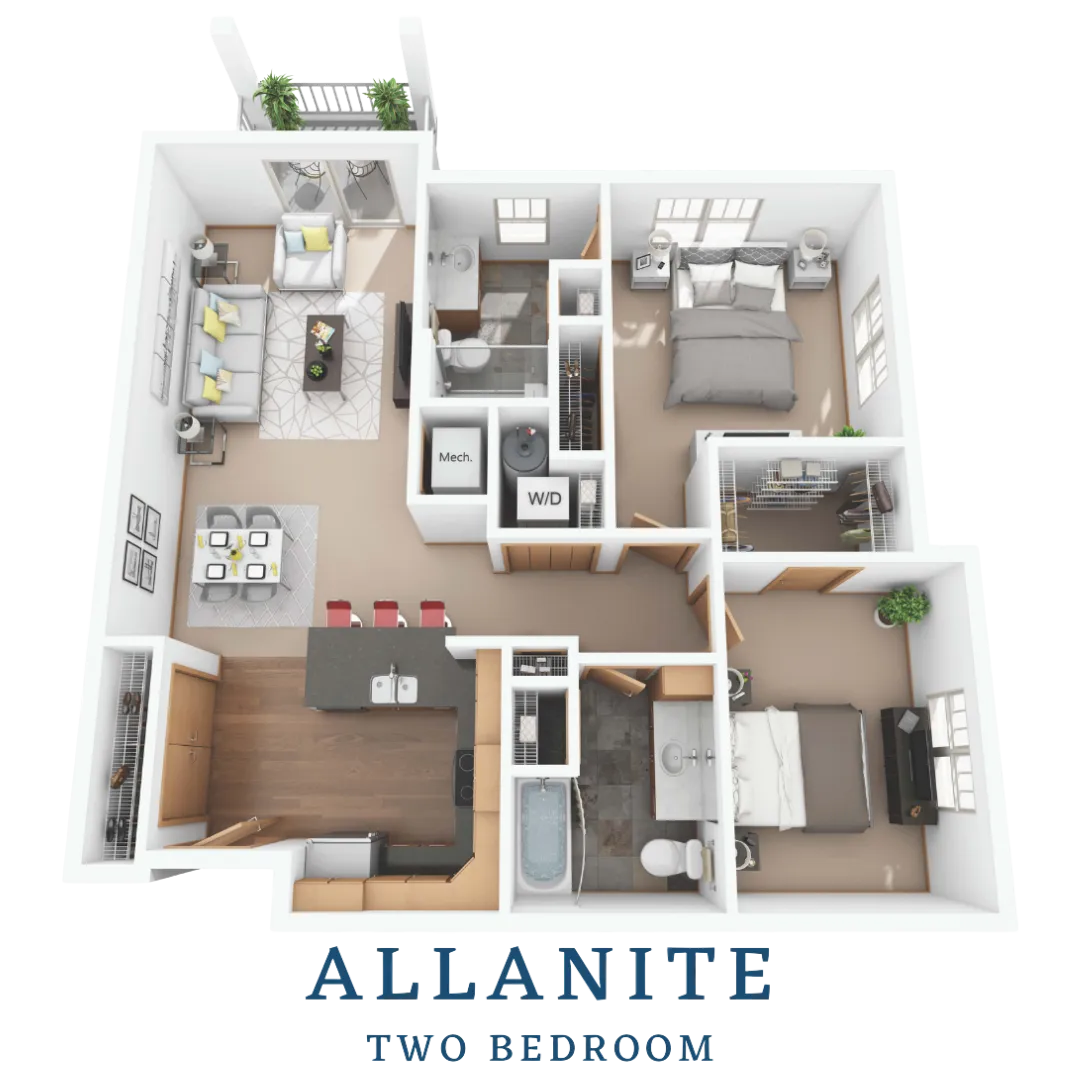 Allanite - Two Bedroom