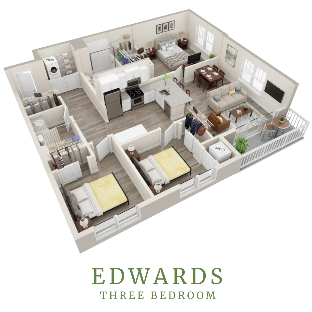 Edwards - Three Bedroom