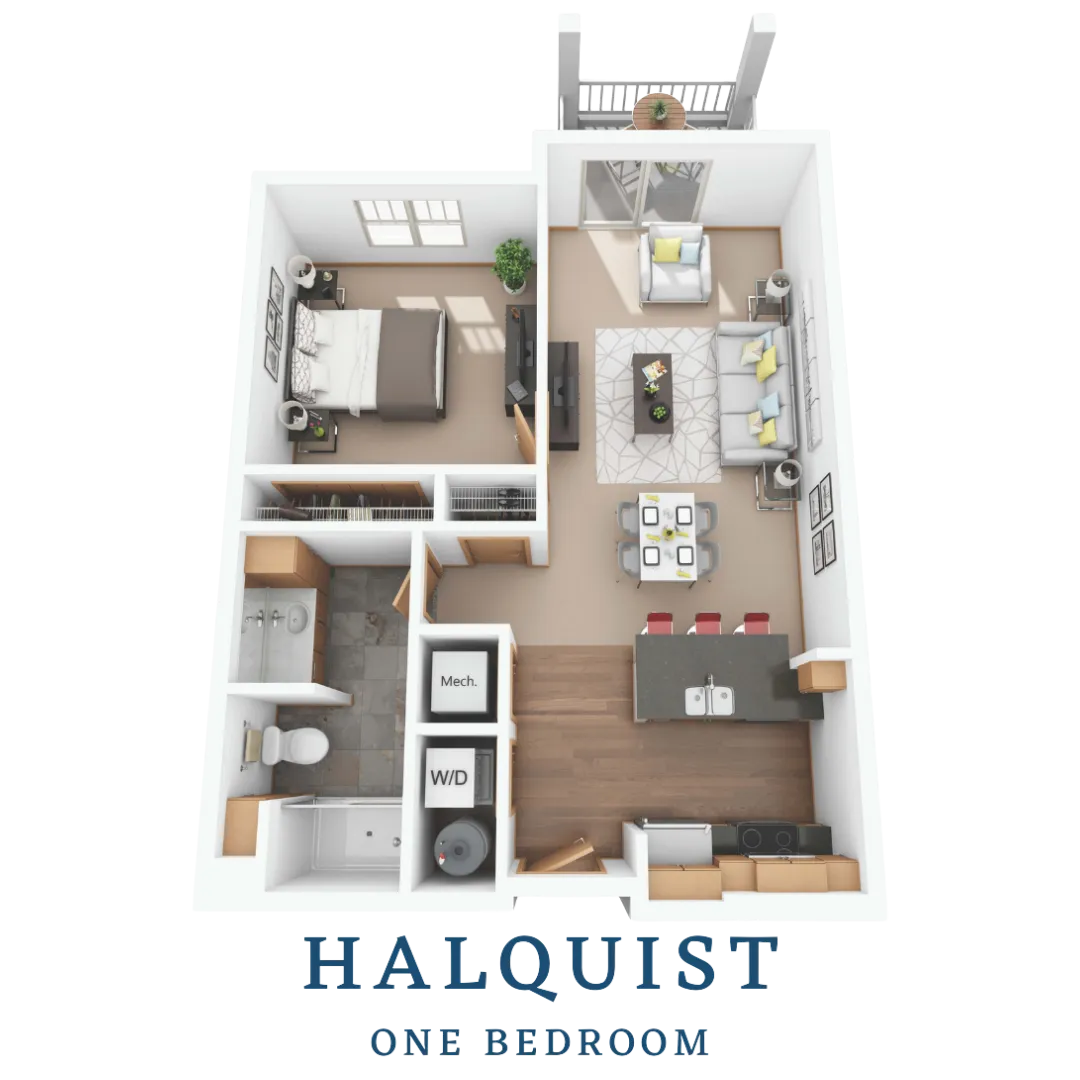 Halquist - One Bedroom (1)