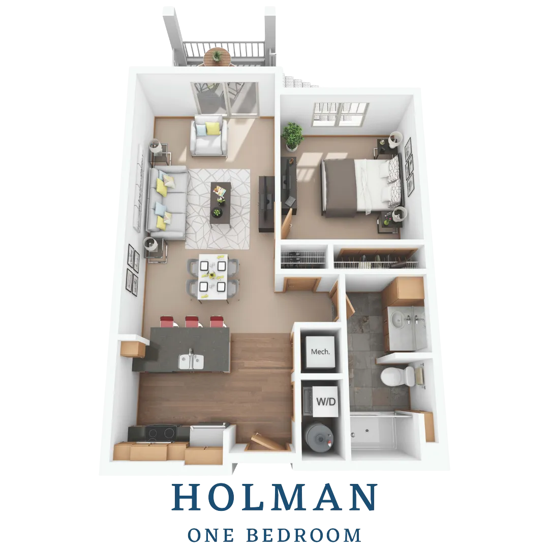 Holman - One Bedroom (1)