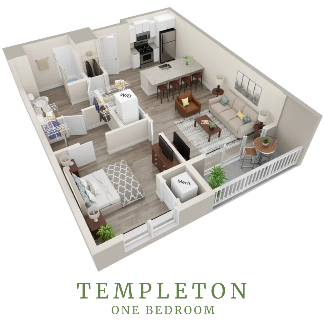 Templeton - One Bedroom