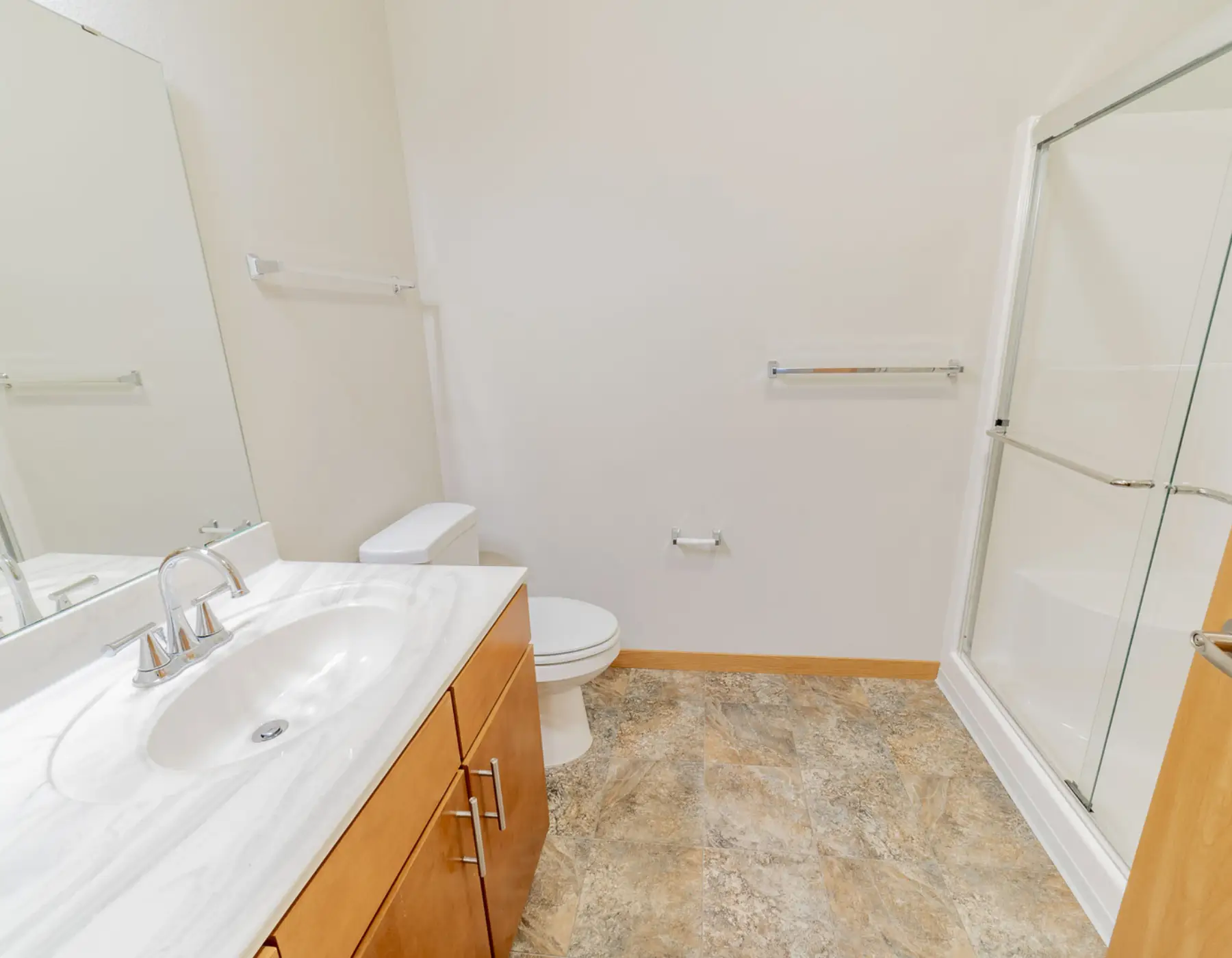 Modern Bathroom Interior at Mammoth Springs