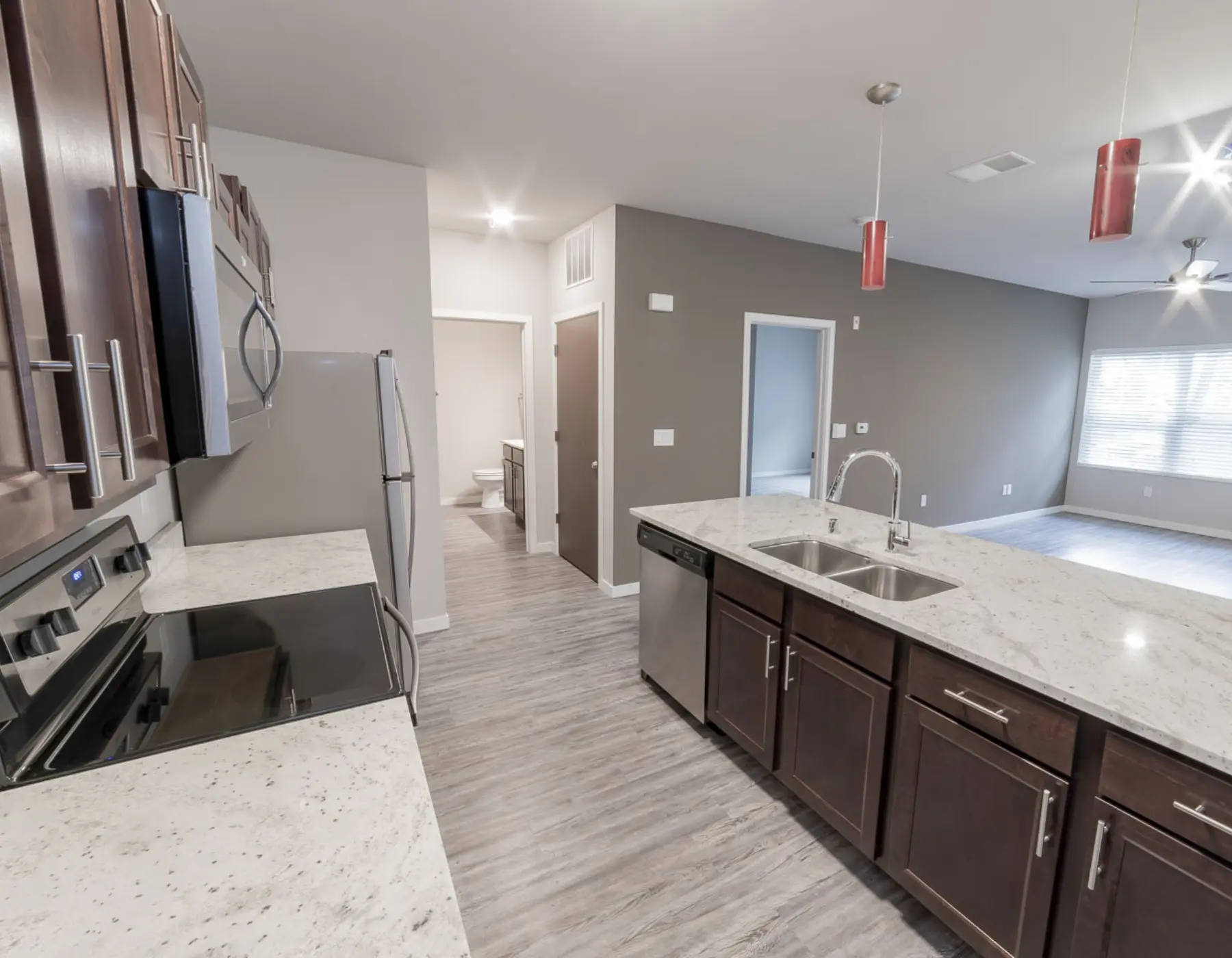 Modern Bathroom Vanity at Mammoth Springs