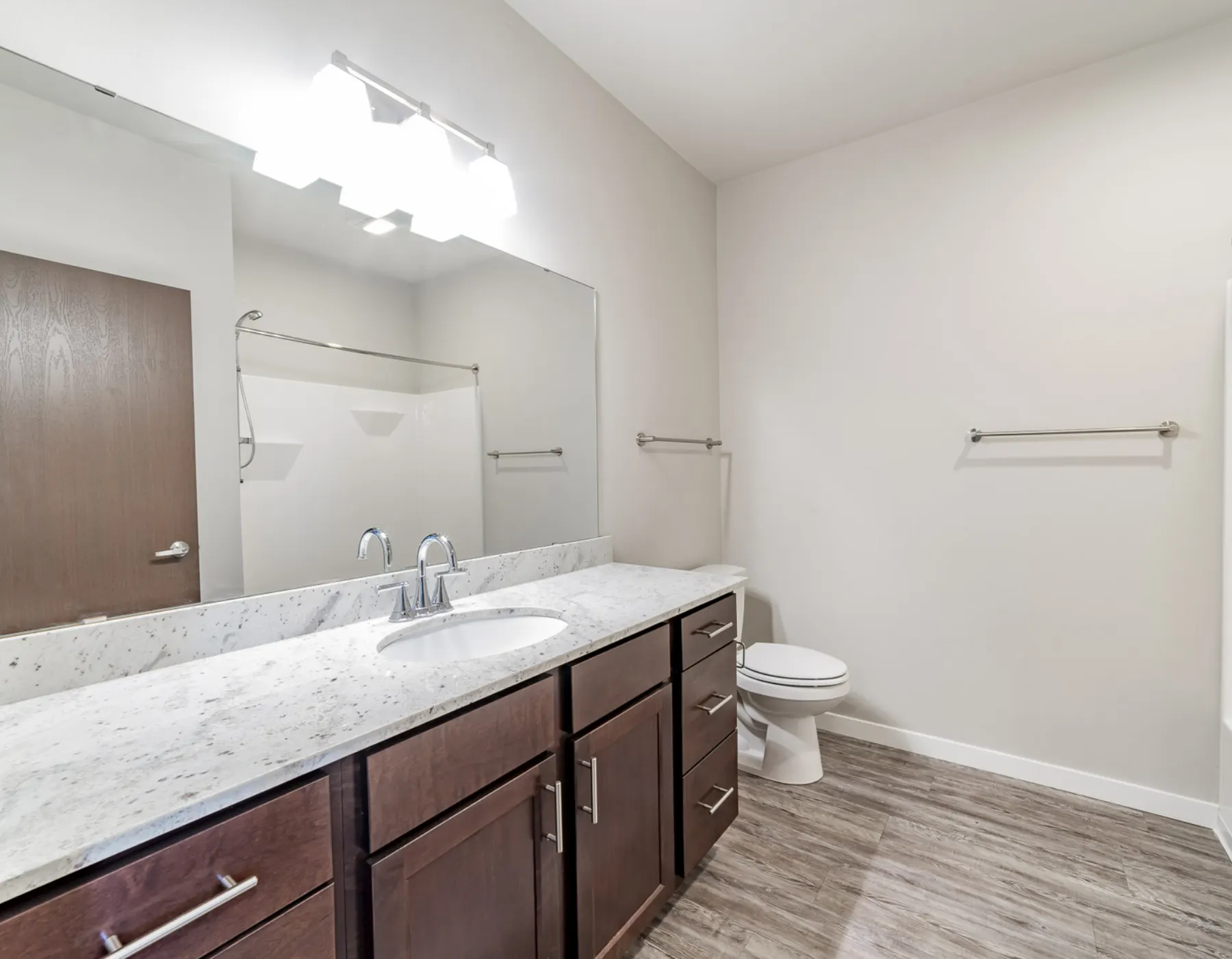 Modern Townhome Bathroom Interior
