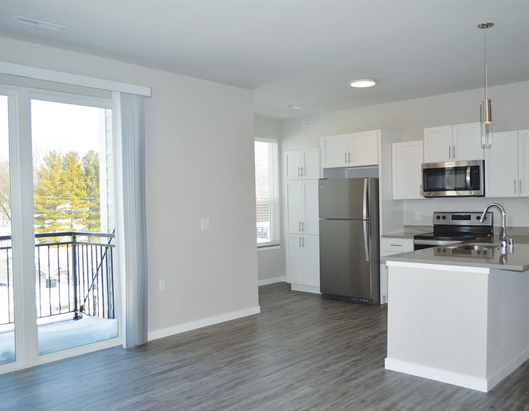 Open Concept Living Space at The Corners