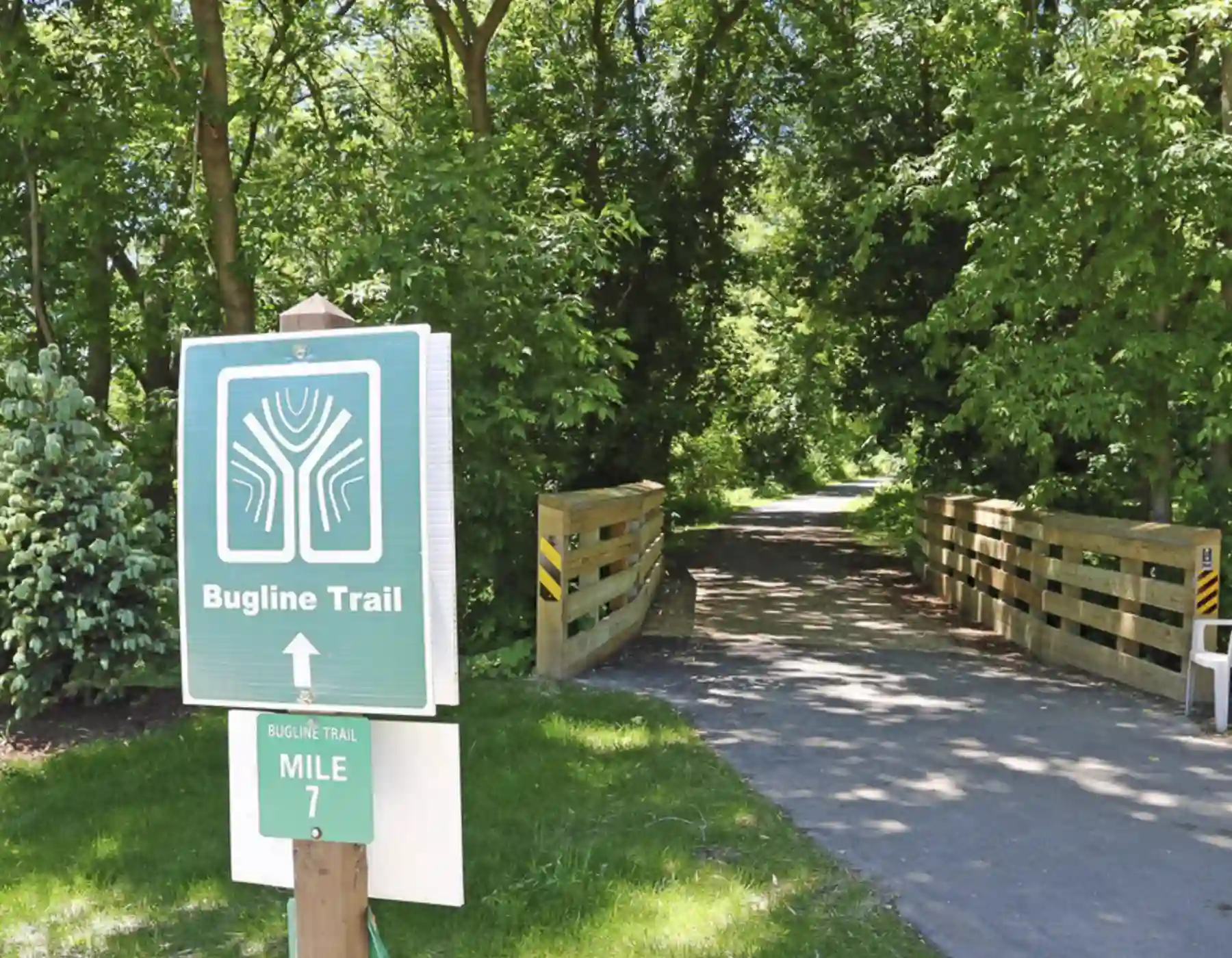 Walking Trail and Quarry Access at Mammoth Springs